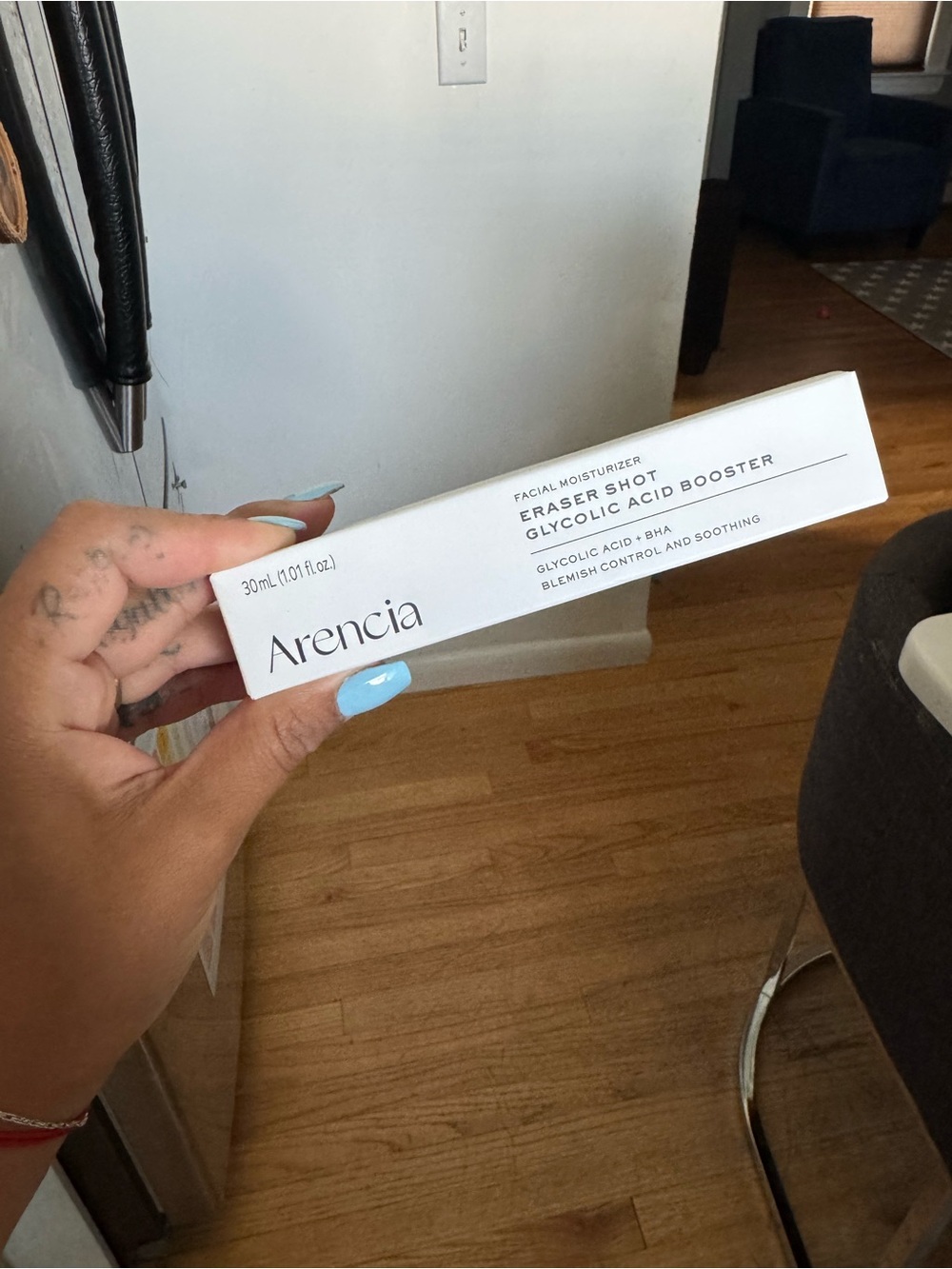 Arencia Eraser Shot Glycolic Acid Booster - White Box